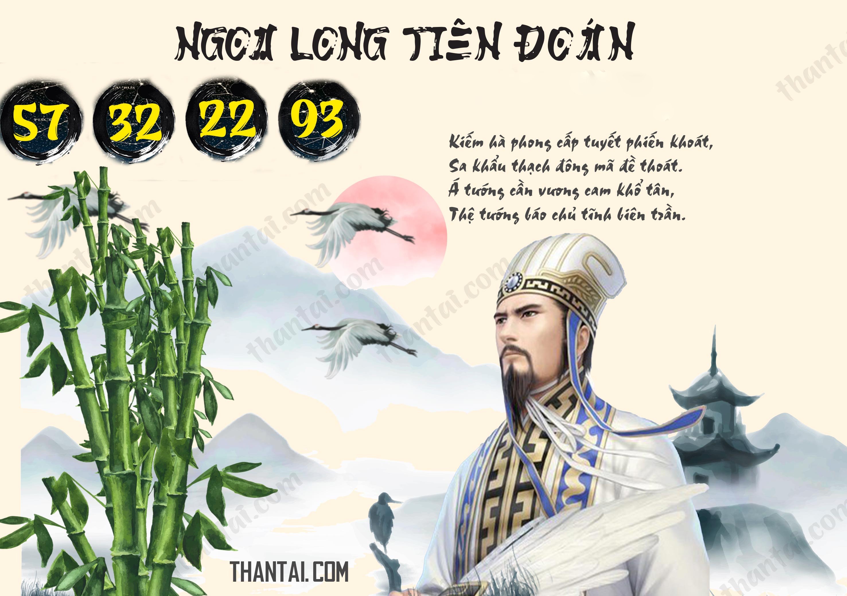 Ngọa Long Tiên Đoán xổ số Miền Nam