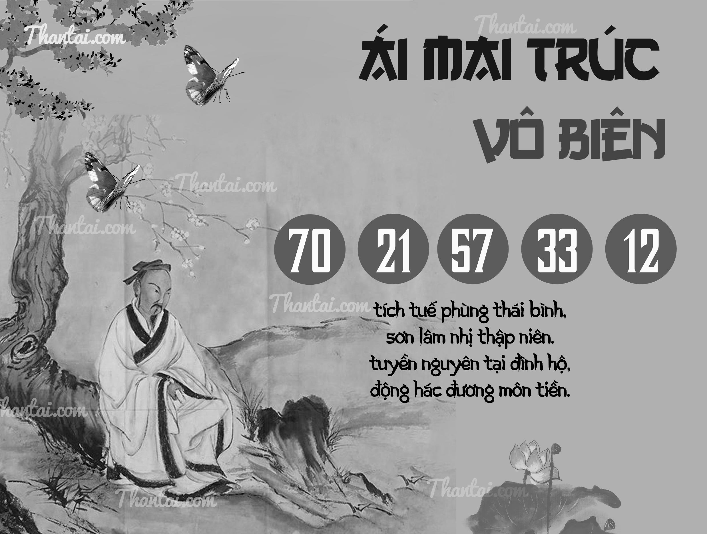 Ái Mai Trúc Vô Biên dự đoán XSMN