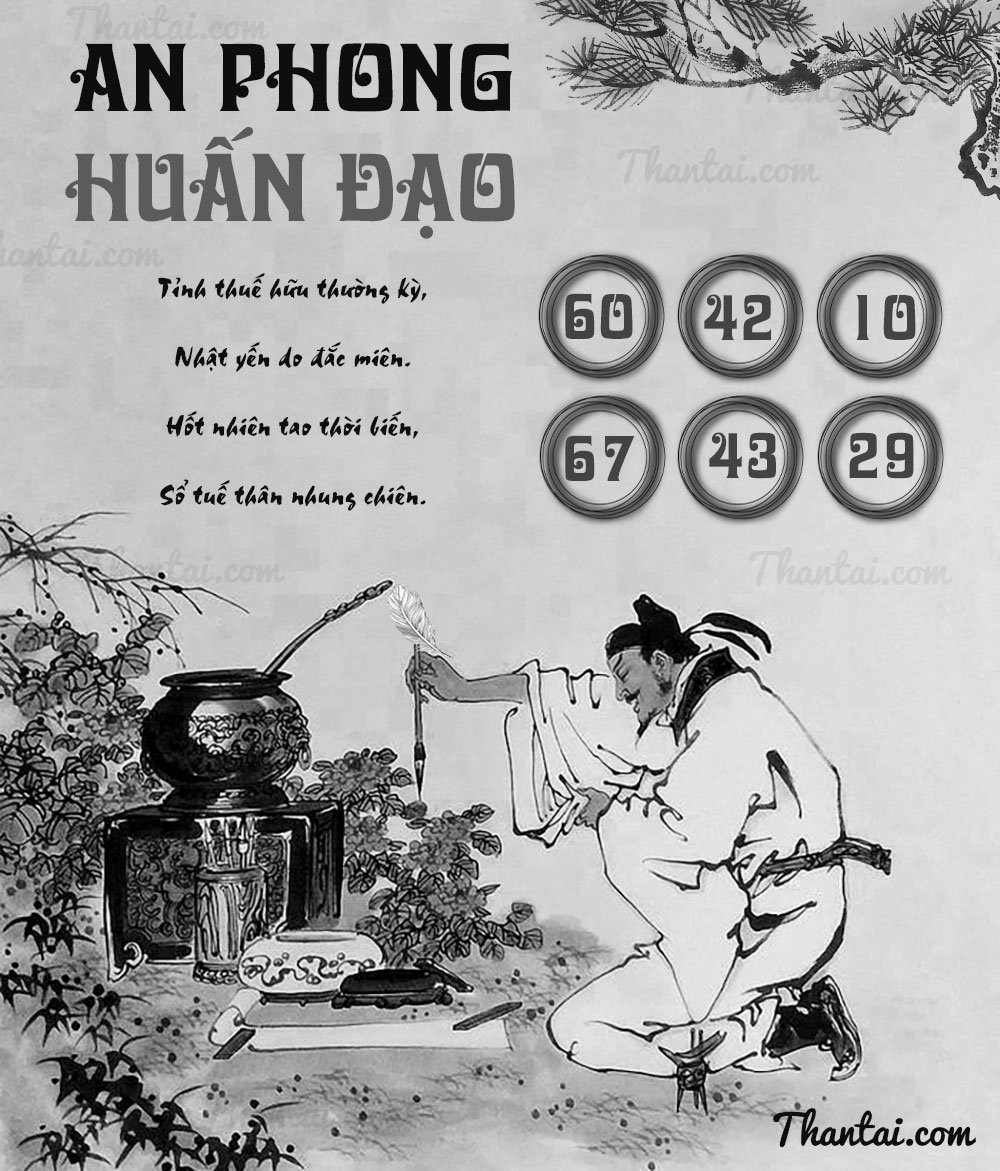 Dự đoán XSMT An Phong Huấn Đạo