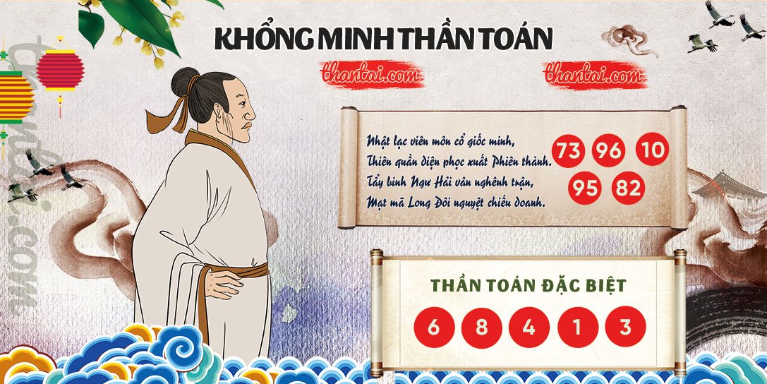 Dự đoán cầu xỉu chủ XSMN Khổng Minh Thần Toán