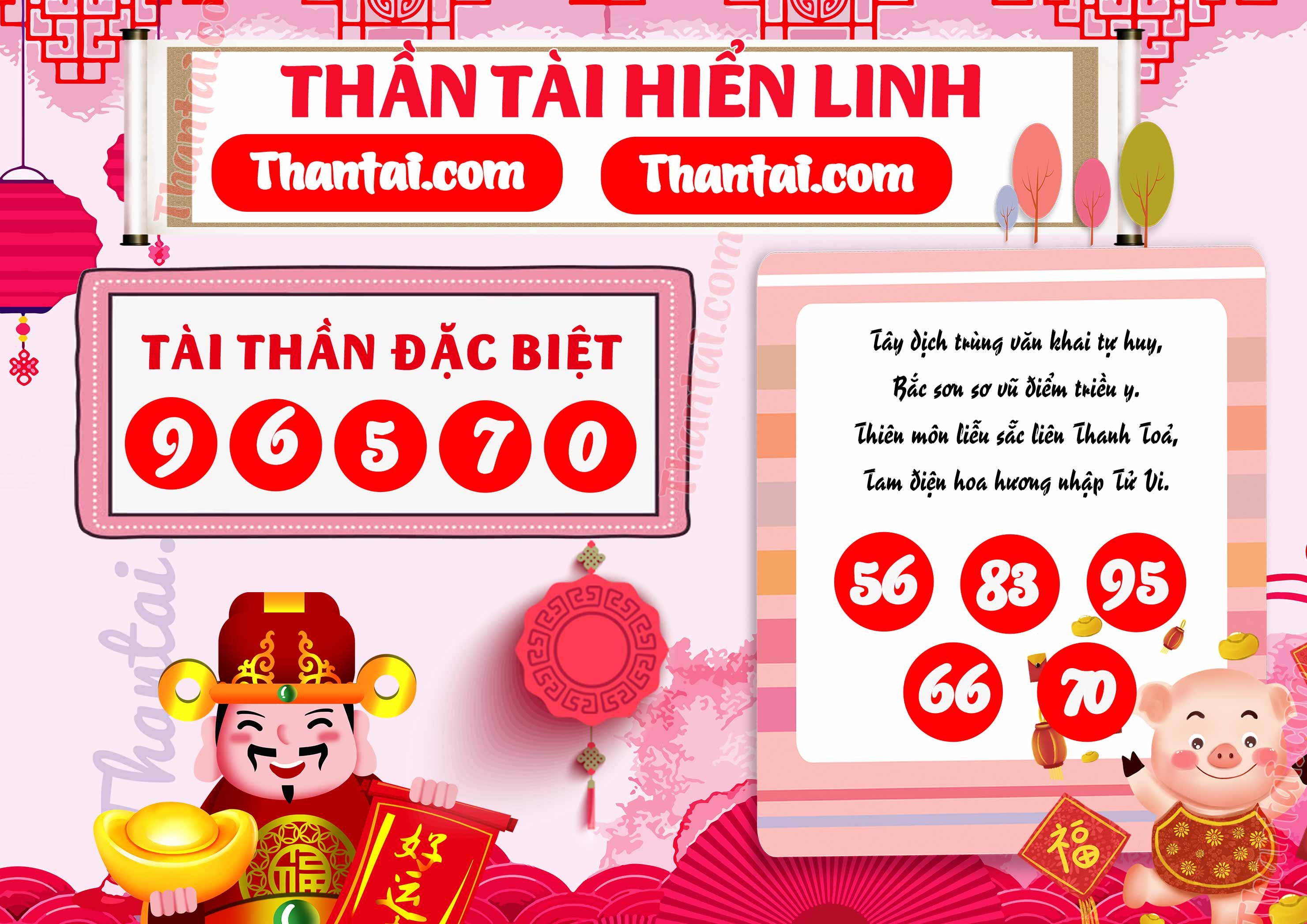 Dự đoán kết quả XSMN Thần Tài Hiển Linh