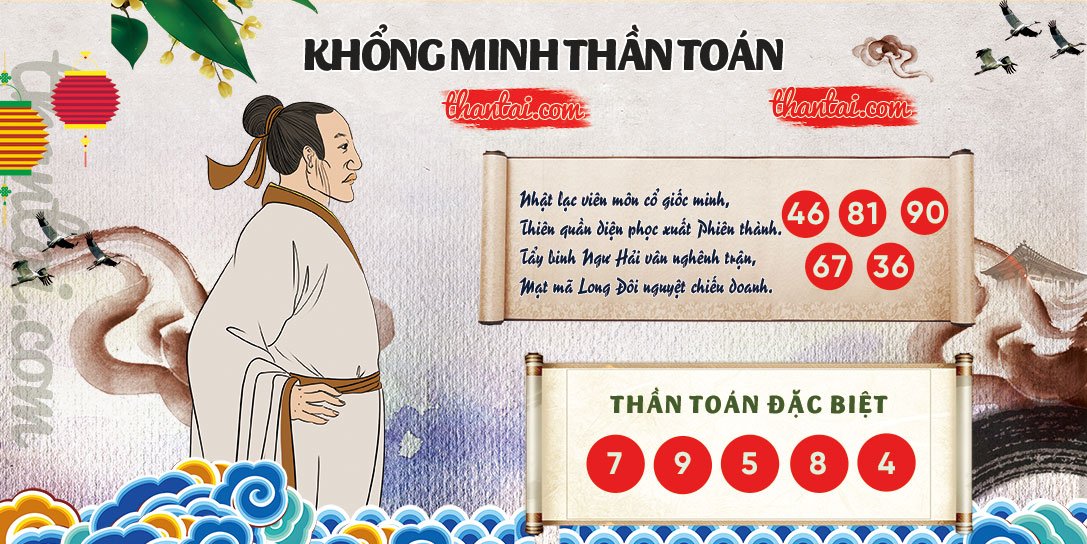 Khổng Minh Thần Toán dự đoán kết quả XSMN