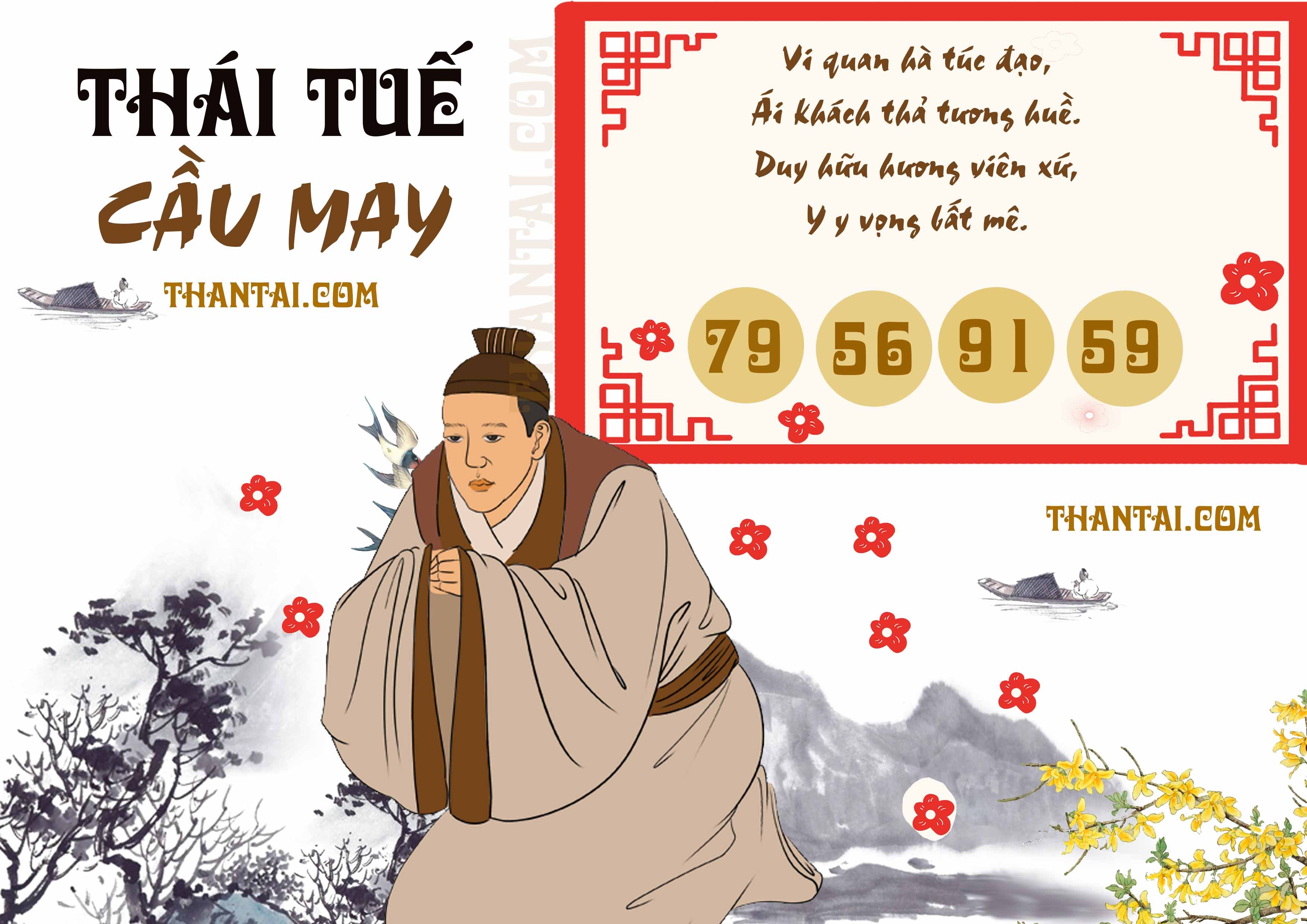 Soi cầu số đẹp Thái Tuế Cầu May