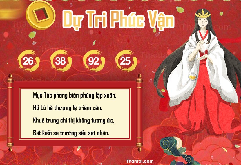 Dị Tri Phúc Vận dự đoán kết quả xổ số miền Trung