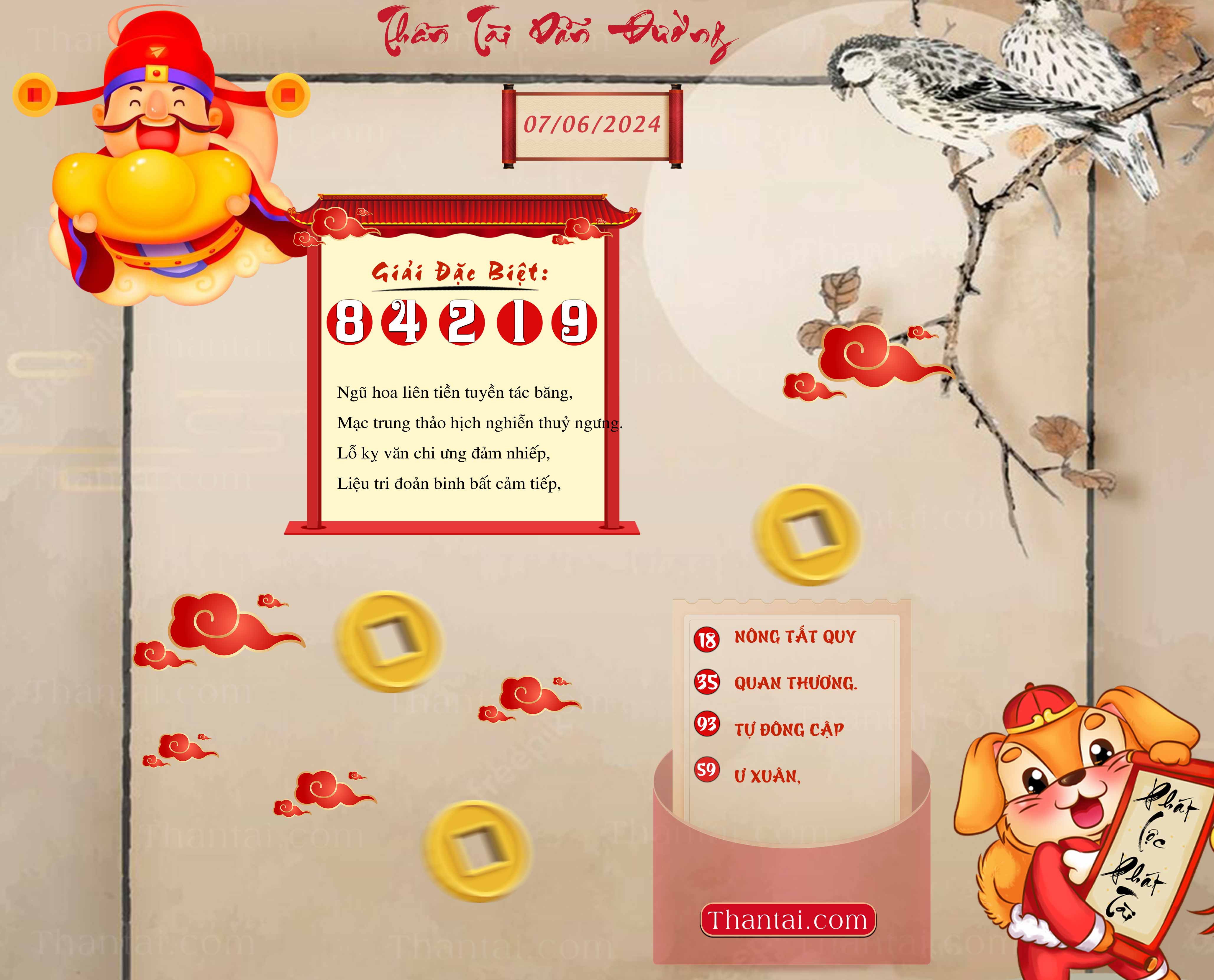 Soi cầu chốt số nóng XSMB Thần Tài Dẫn Đường