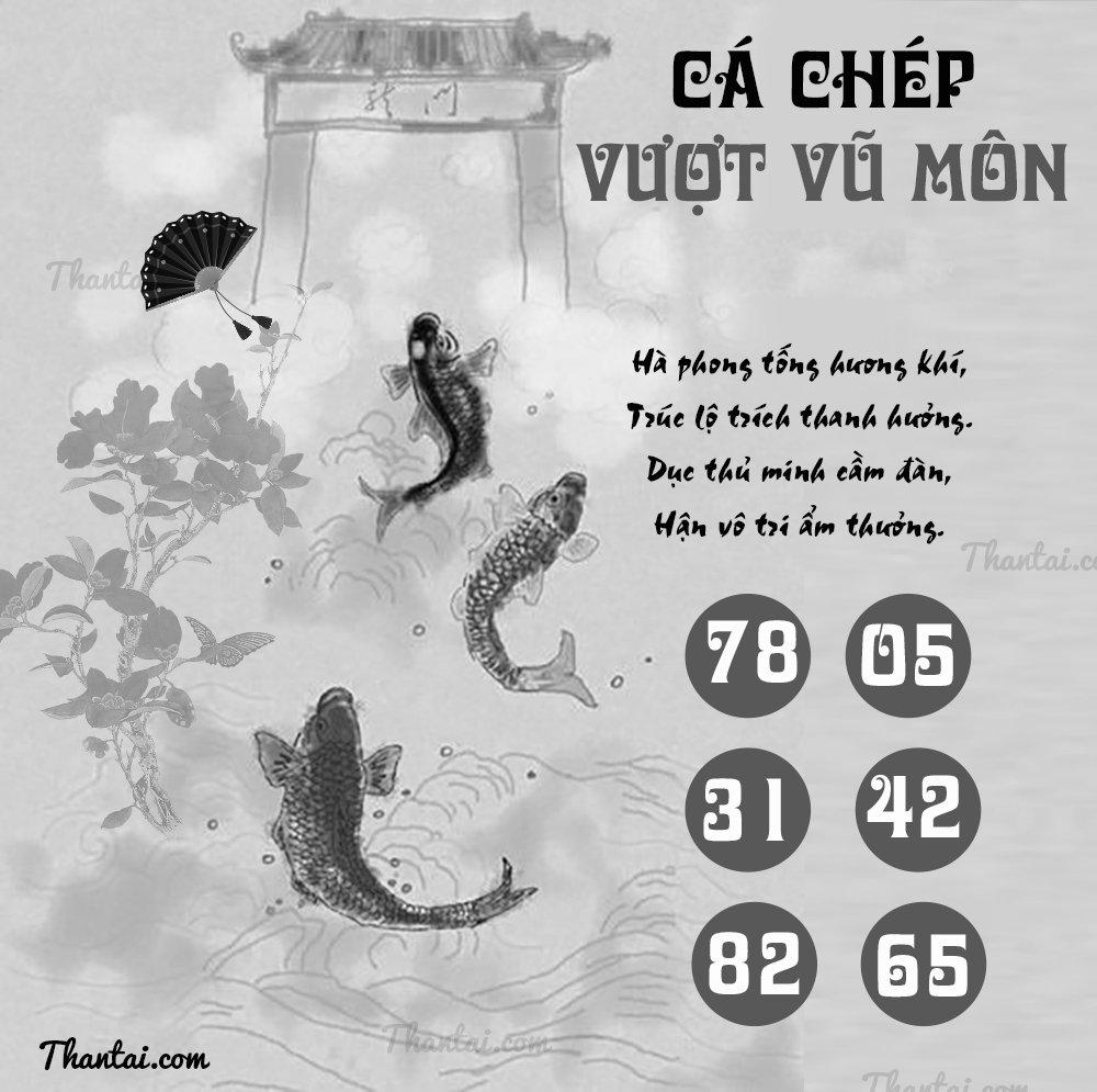 Tổng hợp dãy số lô đẹp XSMN Cá Chép Vượt Vũ Môn