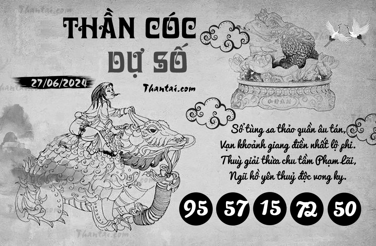 Dự đoán phân tích số lô xiên XSMB Thần Cóc Dự Số