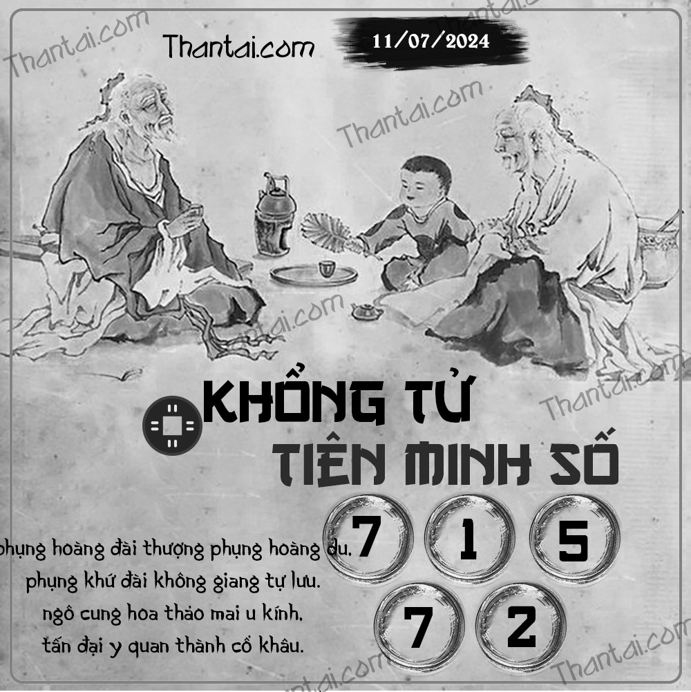 Khổng Tử Tiên Minh Số dự đoán lô rơi giải đặc biệt XSMB