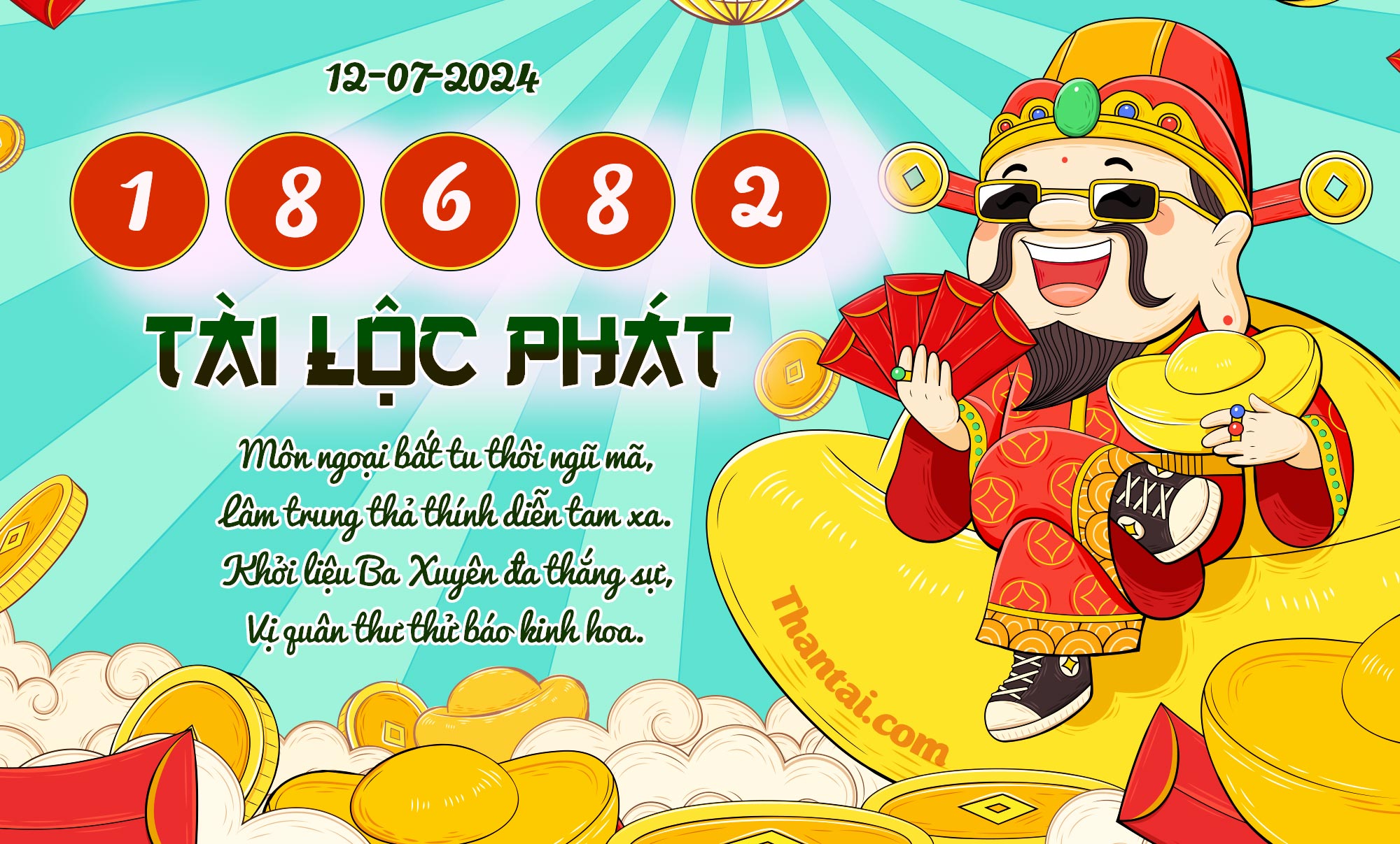 Soi cầu dự đoán loto bạch thủ XSMB Tài Lộc Phát