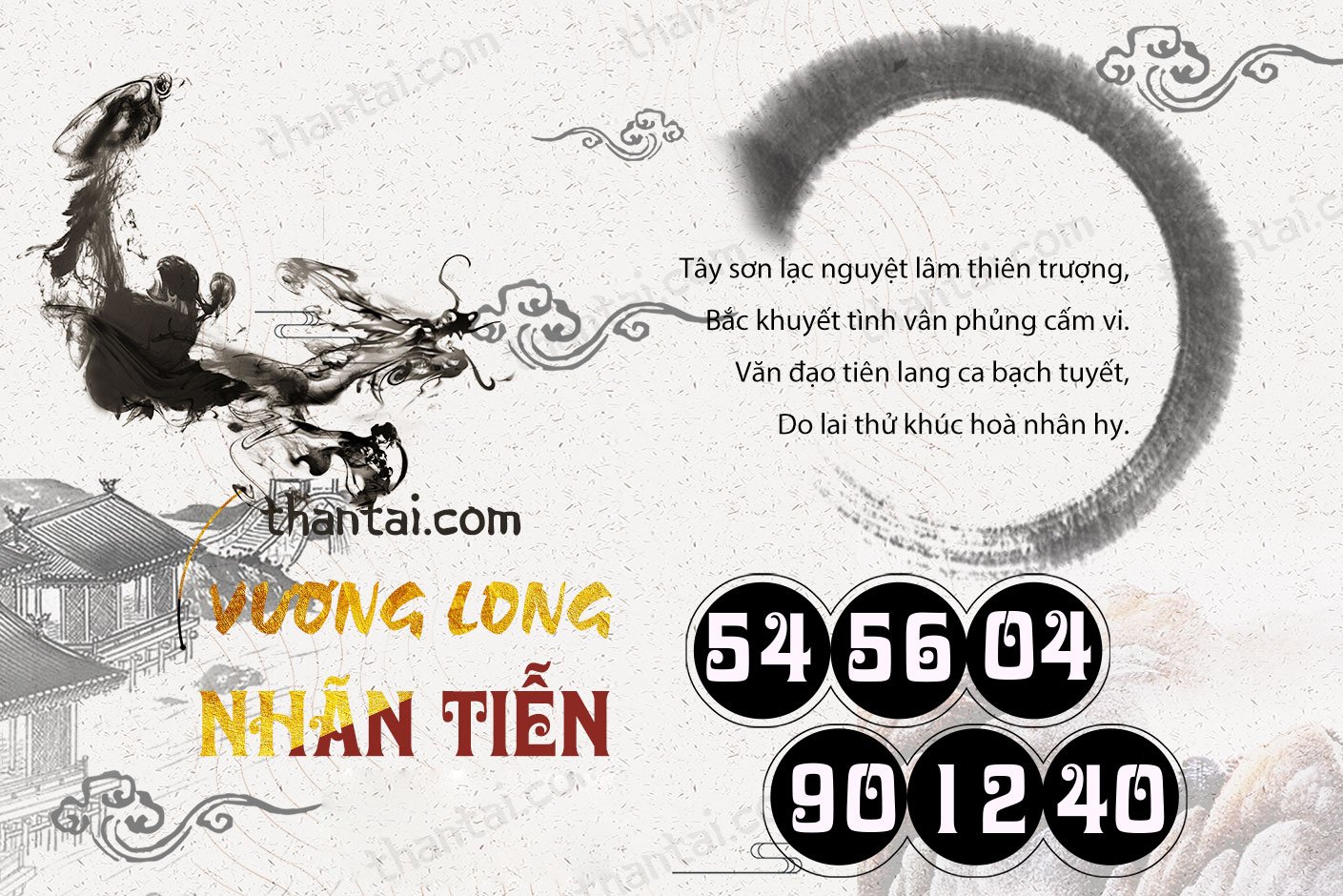 Dự đoán lô kép giải 8 XSMT Vương Long Nhãn Tiễn