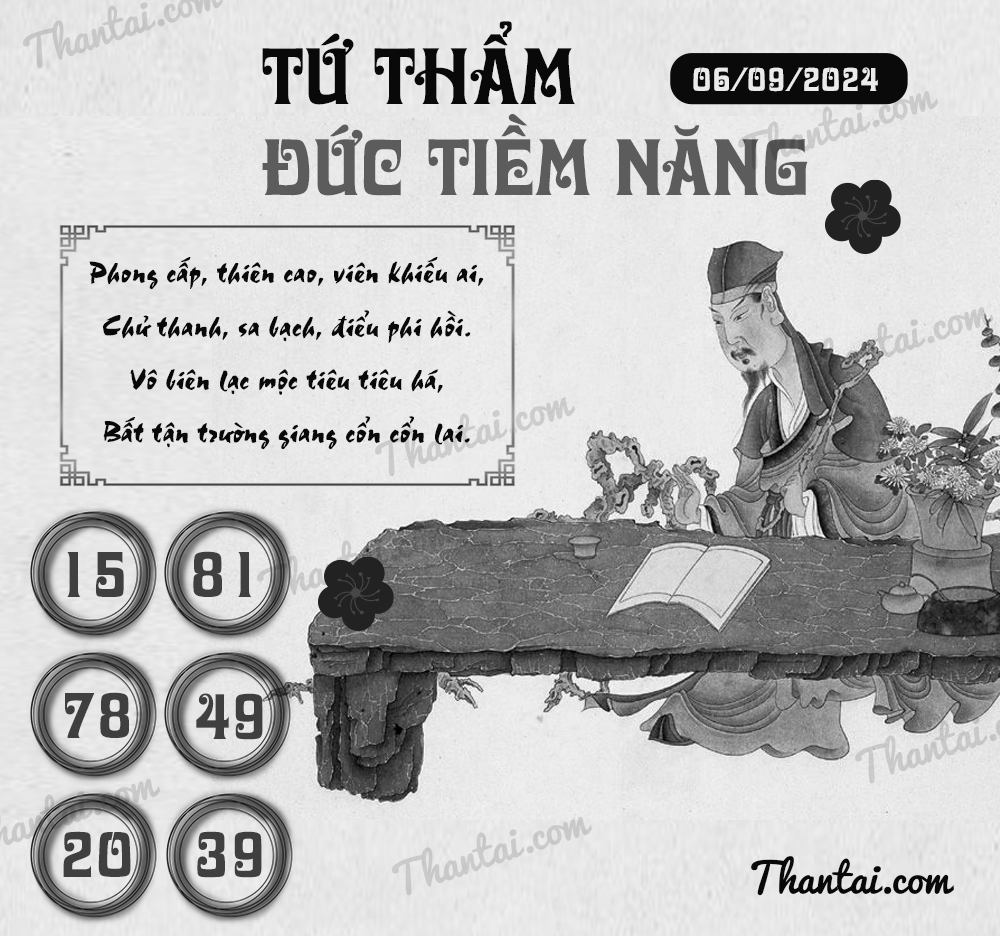 Tổng hợp dự đoán kết quả xổ số miền bắc Tứ Thẩm Đức Tiềm Năng