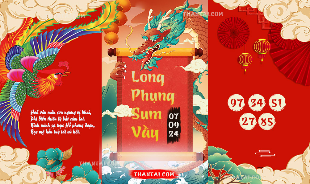 Thống kê chốt song thủ lô XSMB Long Phụng Sum Vầy