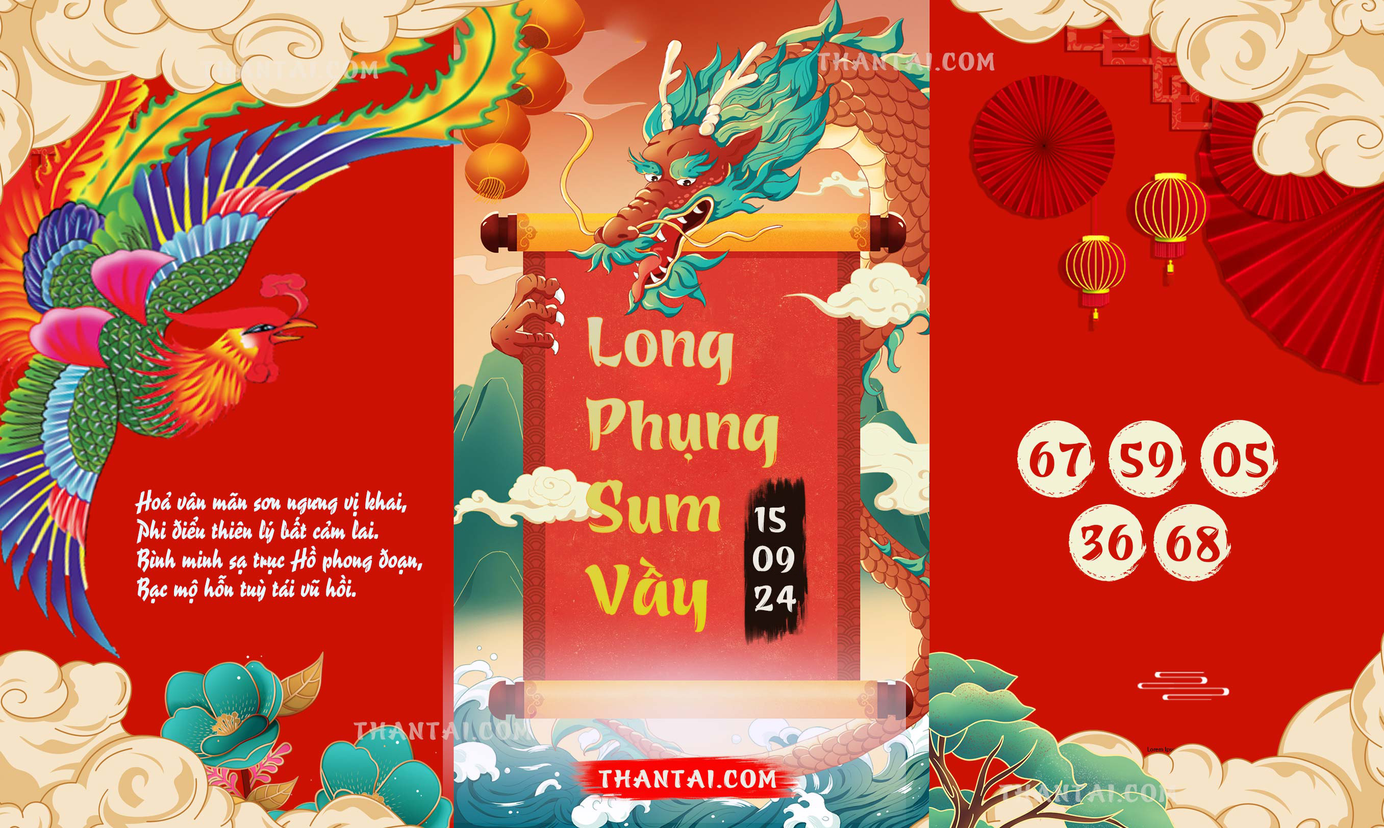 Long Phụng Sum Vầy thống kê tổng hợp dự đoán song thủ loto XSMB