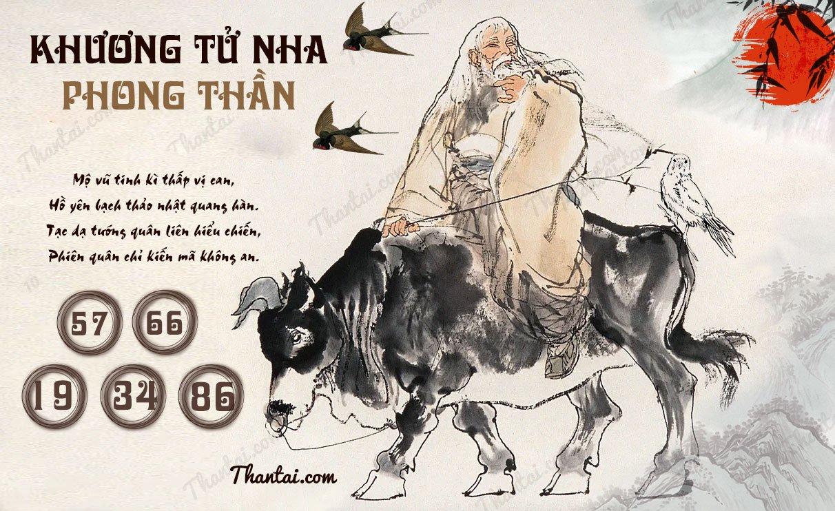 khương tử nha phong thần cho số miền nam