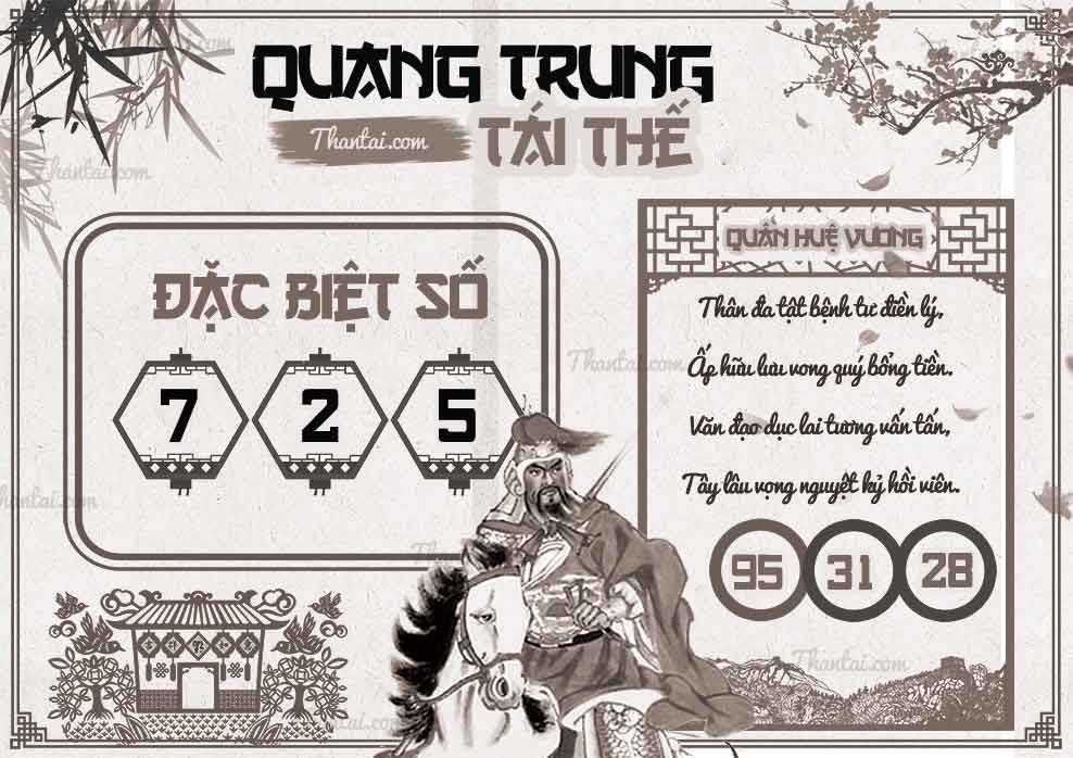 quang trung tái thế cho số miền nam 19/10/2024